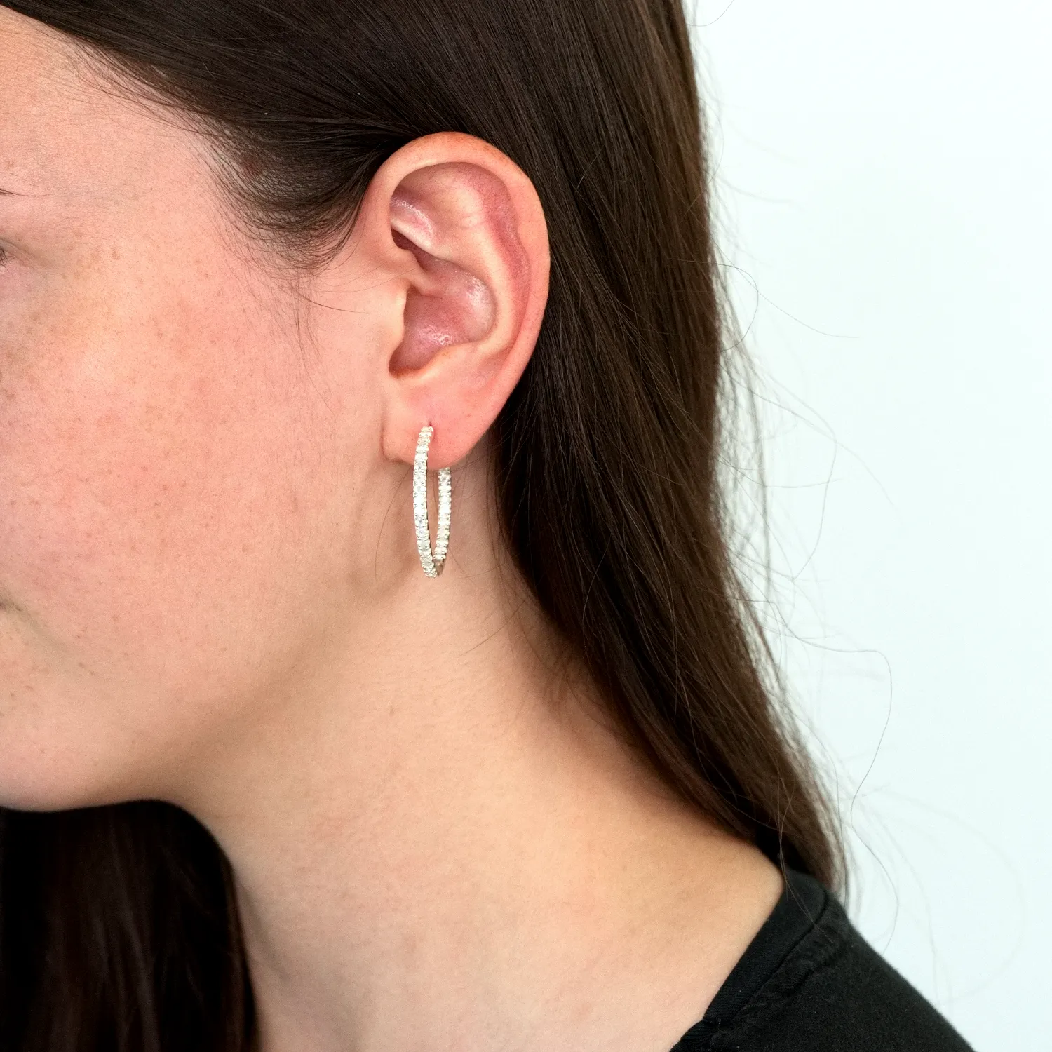 Náušnice Cerchi Pietra di Luna - Obrázek 4